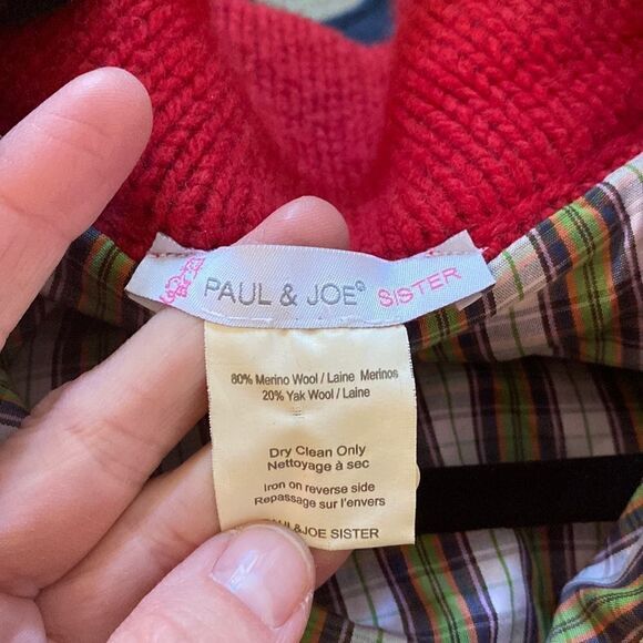 Paul and Joe Sweater Coat Cropped - Picture 2 of 7